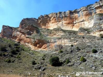 Cañón del Río Salado; Embalse El Atance; irati tejo la hiruela raquetas de nieve